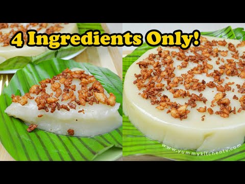 Kalamay Lansong Recipe | 4- INGREDIENTS ONLY!