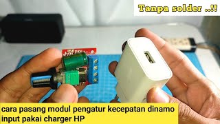 Download lagu HOW TO INSTALL THE DYNAMO SPEED REGULATOR MODULE USING A USB CABLE