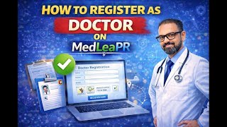 How to register as doctor on MedLEaPR