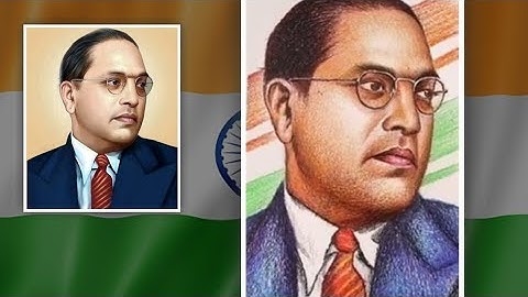 How to draw Dr BR Ambedkar | Step by step Outline Tutorial