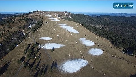 wetteronline.de: WetterReporter - Nur Schneeinseln im Schwarzwald (30.11.2016)