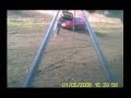 Spring flight onboard on helicopter