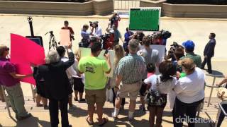 McKinney protesters urge Texas AG Ken Paxton to resign