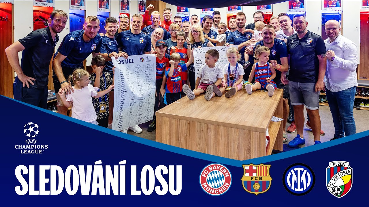 #FCVP | Fanoušci, partneři, hráči a zaměstnanci sledovali společně los UCL