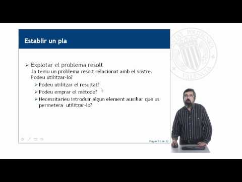 Vídeo: Quina és una estratègia matemàtica per resoldre problemes?