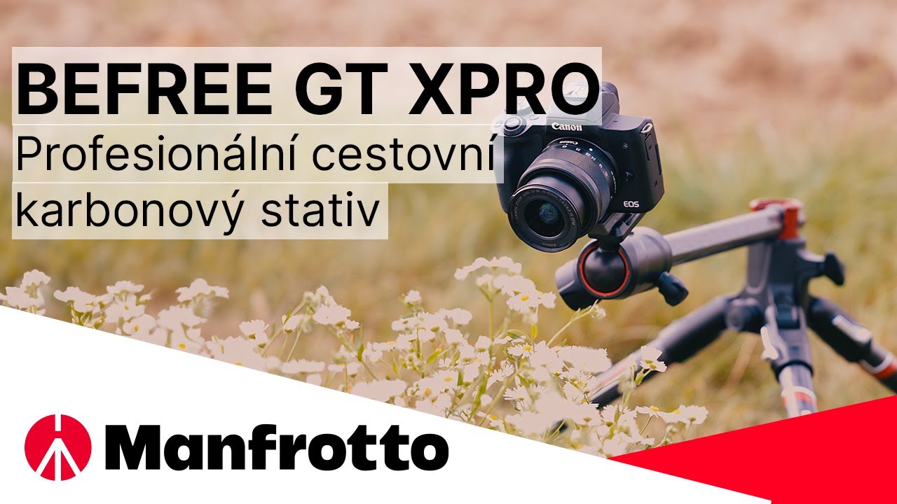 Manfrotto Befree GT XPRO Carbon: Profesionální cestovní stativ