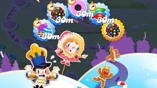 #Candy crush saga new version | #Level - 492 | #Christmas 🎄 season 🎉🥳🎄🍭 screenshot 2