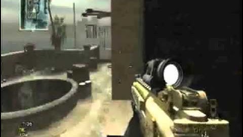 call of duty mw3 wii out o map  on Seatown