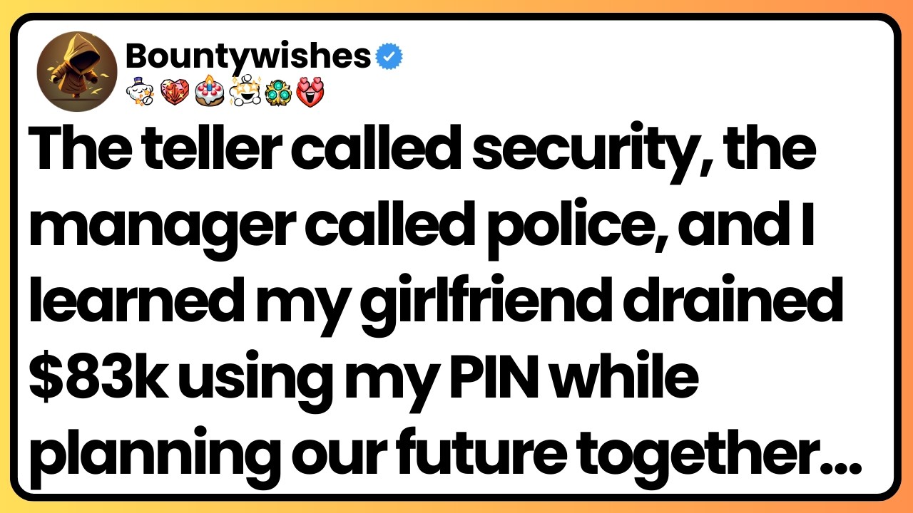 Why did the bank teller freeze my account and summon security when I tried to make a withdrawal?