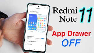 How to Enable App Drawer in Redmi Note 11 | Redmi Note 11 App Drawer Settings screenshot 4