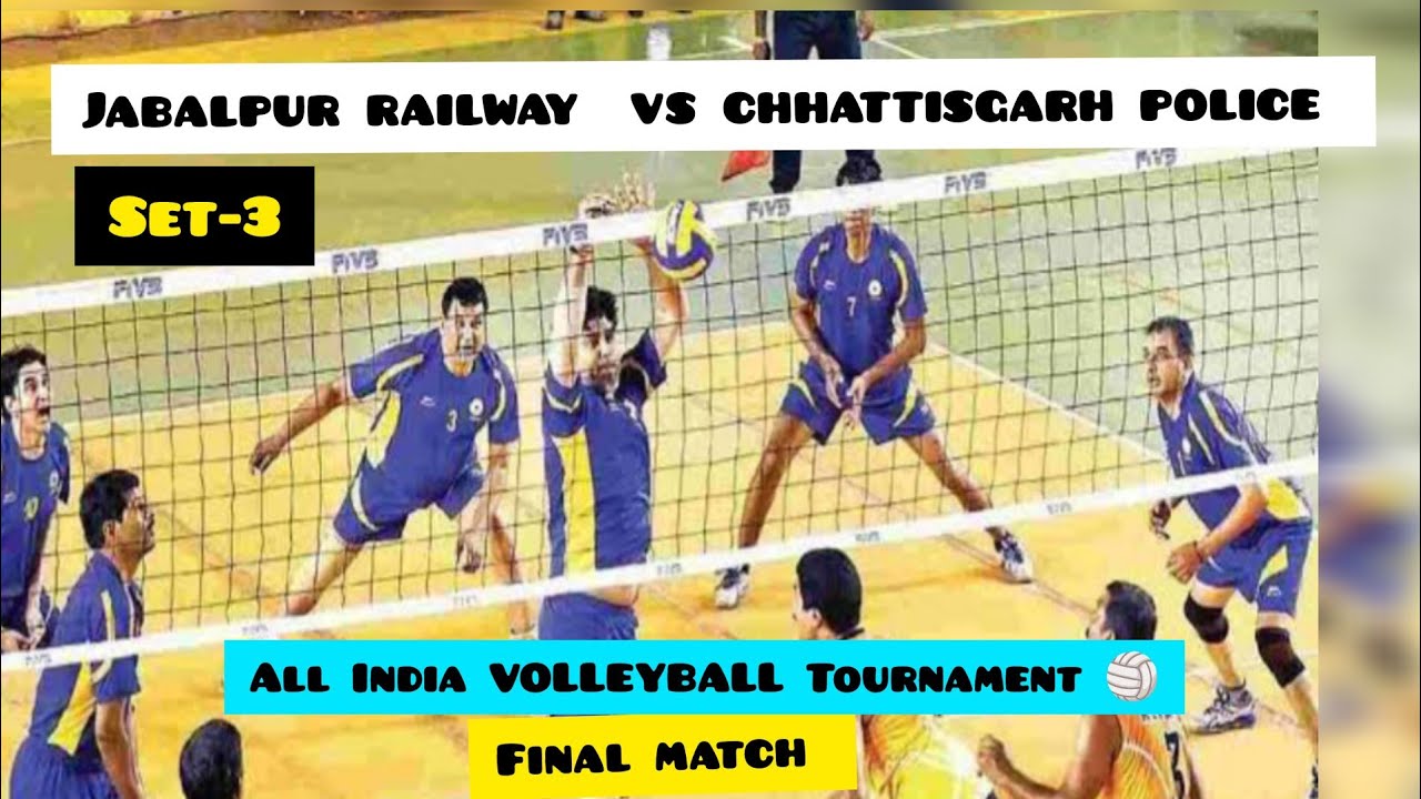 Jabalpur Railway vs Chattisgarh Police (SET-3) | Kirnapur tournament mp🏐