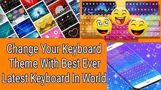 Stylish Keyboard Theme Flash Emoji | Best Keyboard Theme For Smart Phone | Change Keyboard screenshot 2