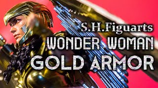 S.H.Figuarts Wonder Woman GOLD ARMOR (WW84) / ワンダーウーマン ゴールドアーマー display