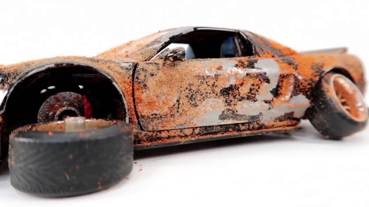 How repair diecast (Die cast model metal 161 restoration) YouTube