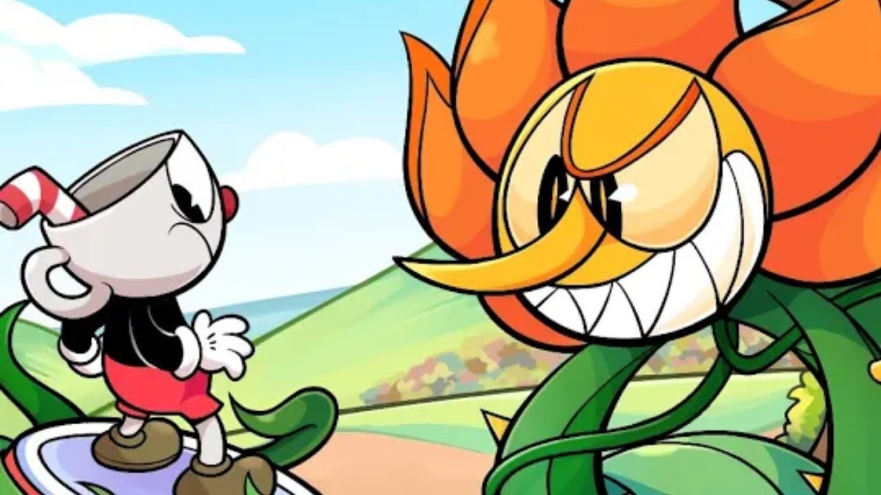 Cuphead Cagney Carnation No Damage -Peashooter Only - YouTube.