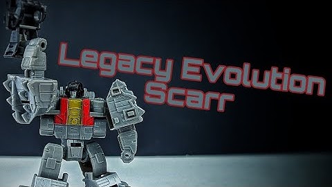 Transformers Generations: Legacy Evolution ||  Scarr