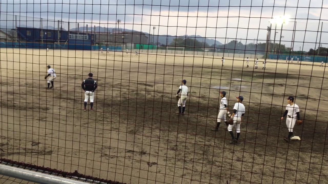 済美高校 野球部 バックホーム練習１ Youtube