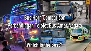 Bus Horn Comparison Arround The World - Klakson Telolet Bus Antar Negara #teloletbasuri #horn screenshot 4