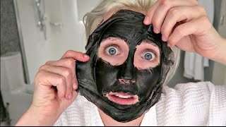 DIY CHARCOAL GLUE FACE MASK FAIL