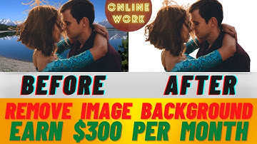 How to Remove Image Background and Earn Money | Earn Money by removing background |make money online