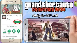 How To Download GTA Chinatown Wars game mod Apk+obb androde high graphic & commpressed file screenshot 2