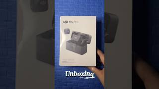 Unboxing the DJI mic mini 🎙️