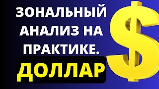 💥КУДА ПОЙДЕТ ЦЕНА ДОЛЛАРА? ПРАКТИКА ЗОНАЛЬНОГО АНАЛИЗА РЫНКА. ПРОГНОЗ КУРСА ДОЛЛАРА И РЫНКА РФ