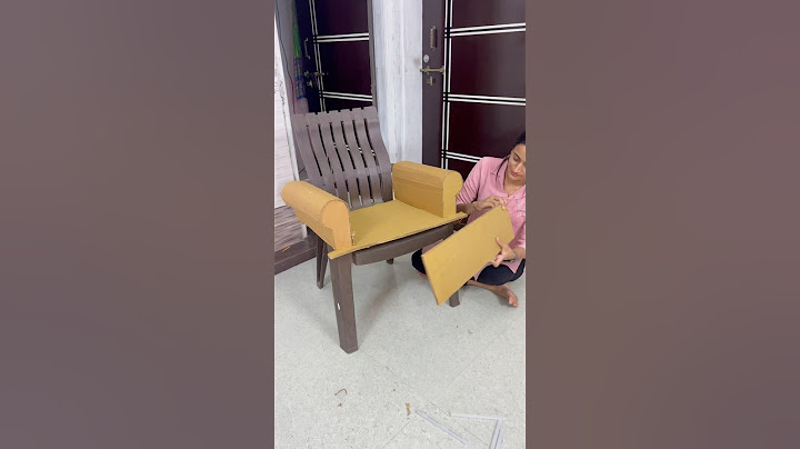 Sofa making from old chair 👌