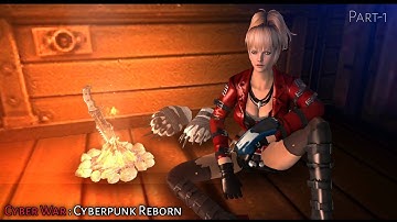 Cyber War : Cyberpunk Reborn ( Android Walkthrough gameplay part-1 )
