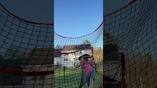batting practice #Baseball #Shorts #Hitting #BattingPractice #Backyard