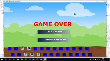 Java Game Programming - HangMan Part-20 (GameOver)