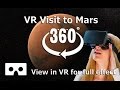 360 Video - Visit to Mars Space Video in 4K for Virtual Reality