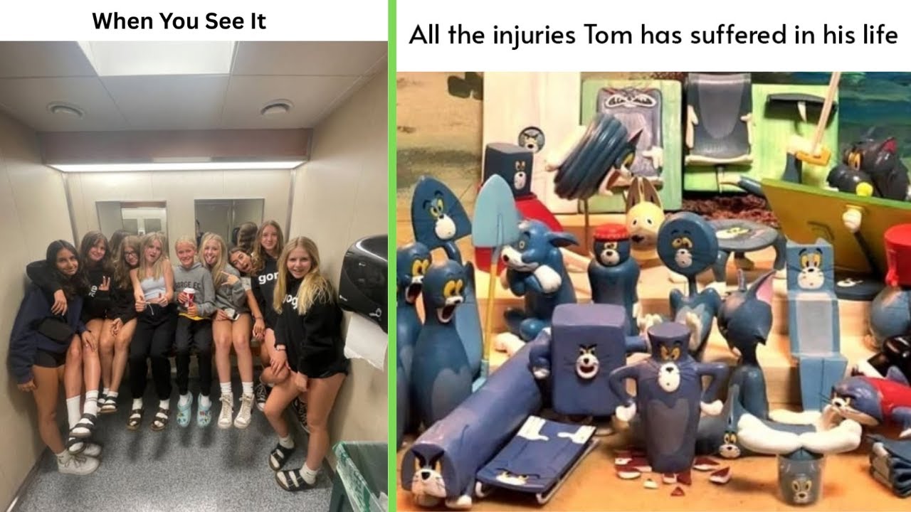 Funny Memes 109 | All the injuries Tom has suffered in his life - YouTube