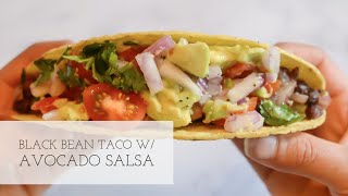 Black Bean Tacos with Tomato & Avocado Salsa | Vegan + Oil Free screenshot 5