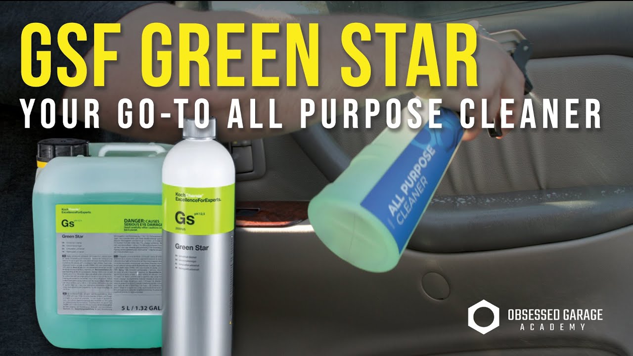 Koch-Chemie Green Star  The Go-To for All Purpose Cleaning (APC) 
