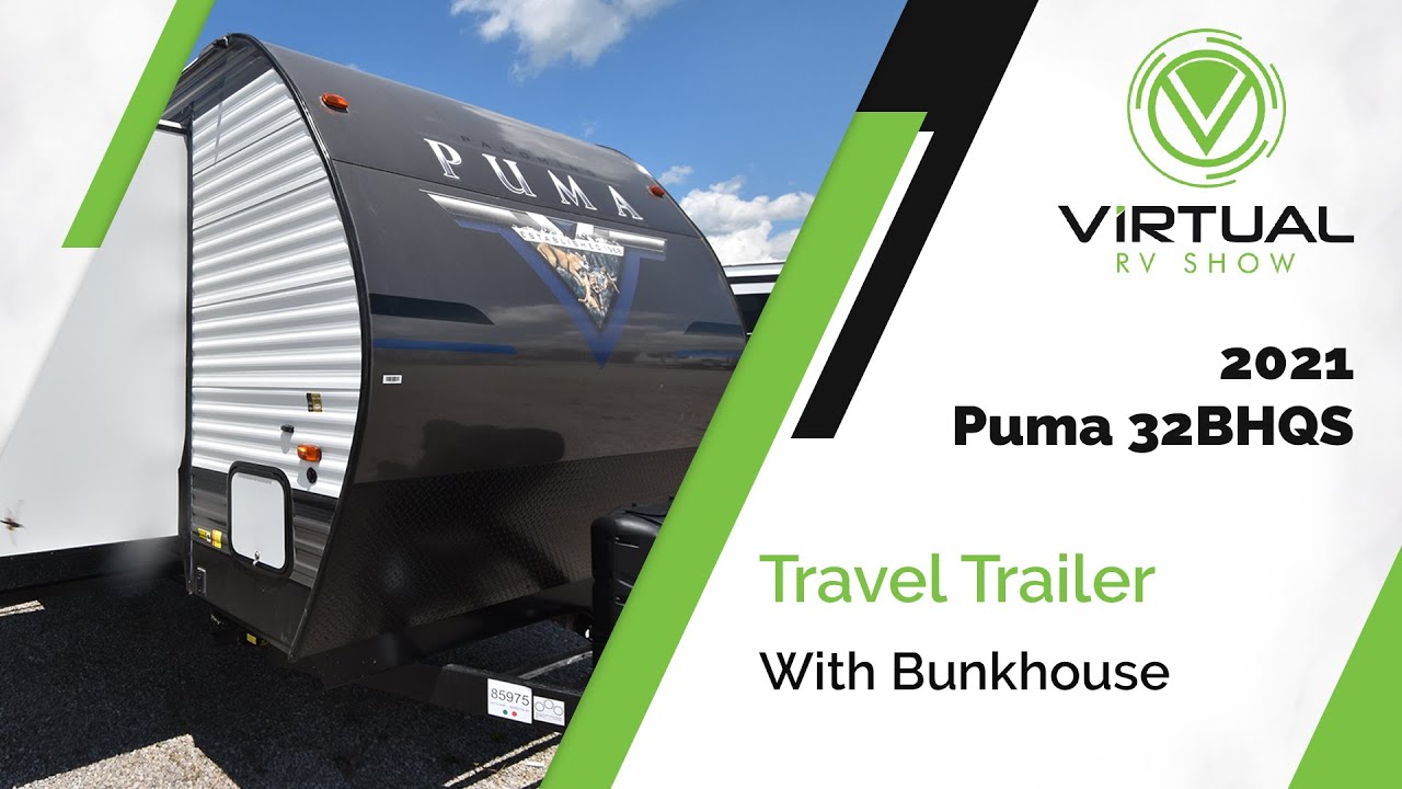 2021 Puma 32BHQS Travel Trailer WalkThrough YouTube