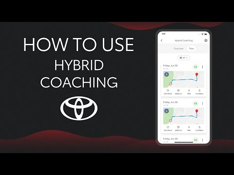 MyToyota App: Hybrid Coaching