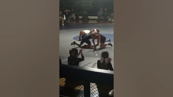 Shawn Kline vs Whitehall wrestler
