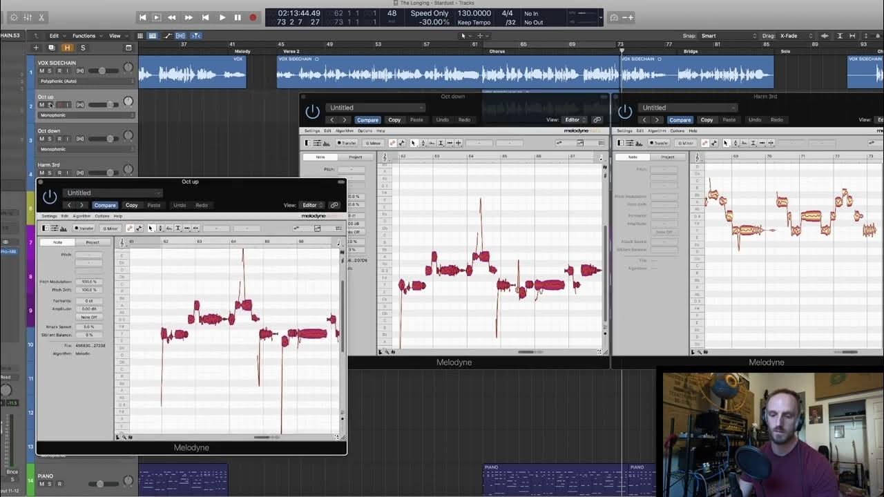 Create big vocal harmonies with Melodyne in Logic Pro X YouTube
