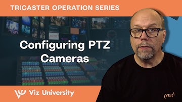 Configuring PTZ Cameras