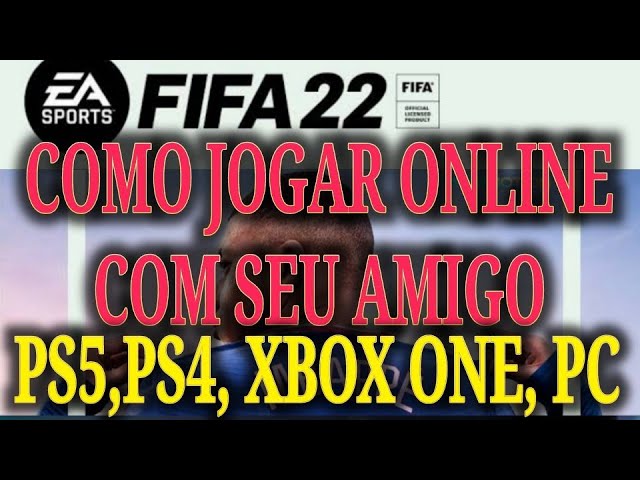 FIFA 22 - Como jogar partidas online com o amigo ! 