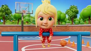 bounce basketball nursery rhymes kids songs