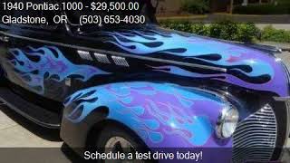 1940 Pontiac 1000 Custom for sale in Gladstone, OR 97027 at