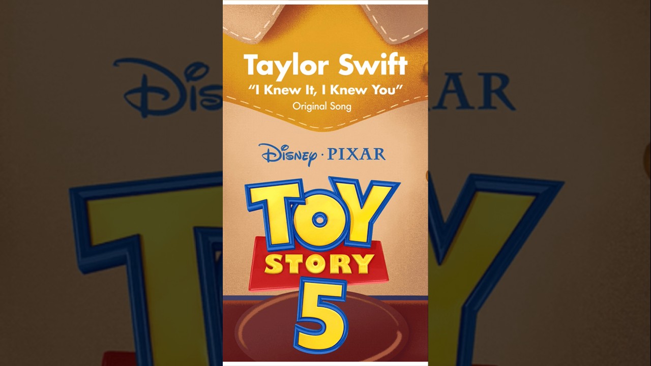 I Knew It I Knew You By Taylor Swift Reaction #toystory5 #toystory #music  #taylorswift #shorts