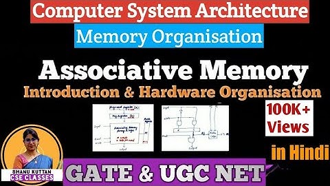 L-3.5 Associative Memory | Memory Organisation | Computer System Architecture | COA