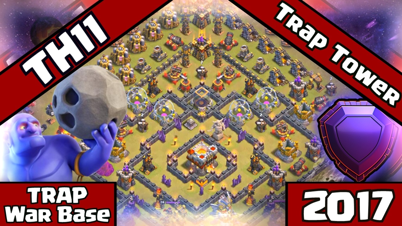 Clash Of Clans TOWN HALL 11 MAX WAR BASE 2019 Anti Bowler 2 Star