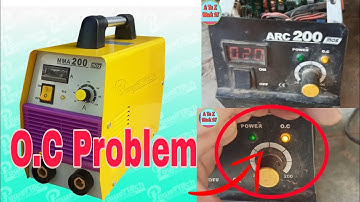 welding machine repair transformer change | O C problem