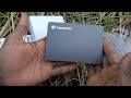 Transcend 2TB Portable Hard Disk Unpacking from Daraz Bangladesh