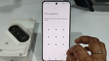 Nothing Phone 3a 5g me pattern lock kaise lagaye / Nothing Phone 3a 5g  screen lock setting