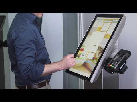 Sir Steward: self-service ordering kiosk for restaurant